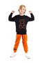 Boy's Seersucker Teddy Bear Printed Trend Tracksuit Set Ak2530 - 3