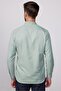 Classic Fit Long Sleeve Buttoned Collar Cotton Easy Iron Oxford Plain Men's Shirt - 5