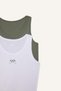 Boys' Printed 2-Piece Undershirt E1561A824Au - 5
