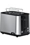 PurShine Toaster, 900 Watts, 8 browning settings, auto shut-off, BPA free, BLACK - HT 1510 BK
