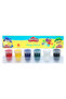 Play-Doh - 6 Colors Finger paint  connected 
Pot-  30 ml - 2