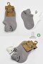 Organic Baby Kids 2 Pack Smile Bow Combed Cotton Sneakers Socks - 7