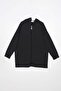 Anthracite-Zippered Sweat Cardigan - 6