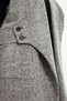 Black Wool Lined Vest - 4