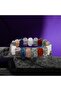 Libra Natural Stone Wide Cut Bracelet - 7
