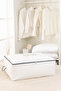Large size under bed pillow quilt sweater remnant / 62x46x22