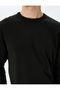 Crew Neck Long Sleeve Basic Knitwear Sweater - 5