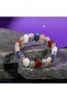 Libra Natural Stone Wide Cut Bracelet - 3