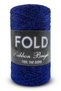 Ribbon Bright Cobalt Blue - Glitter Ribbon Knitting Yarn 100% Premium Glitter Lase