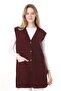 Women's Wool Winter Mother Long Knitwear Vest - 4