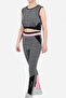 Desi Girls' Leggings Set Dark Gray