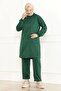Emerald Green Double Set - Lower and Upper Set