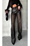 Trend Wide Leg Leather Palazzo Pants- Trend Wide Leg Leather Palazzo Trousers- - 4