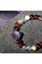 Aquarius Zodiac Natural Stone 8mm Clover Bracelet - 6