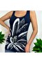 Thick Strap Printed Undershirt - 2