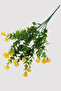 Artificial Flower Crispy Greenery Bunch Yellow