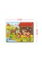 Cute Animals, Dinosaurs, Planets, Farm 54 Piece Wooden Puzzle Set of 4 - 4