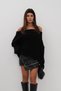 New Season Boat Neck Ribbed Knitwear Women's Sweater 24W16006 - 5