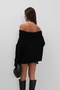 New Season Boat Neck Ribbed Knitwear Women's Sweater 24W16006 - 2