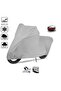 Gray Rear Bag and Lock Compatible Sym Crox 125 Compatible Engine Cover - 5