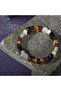 Scorpio Natural Stone Wide Cut Handmade Bracelet - 4
