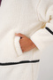 5173 Lined Plush Jacket - Ecru - 5