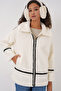 5173 Lined Plush Jacket - Ecru - 3