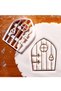 Cute Fairy Girl and Door Dough Shaper/Cookies/Ceramic/Polymer/Play Dough/Candy Dough - 2