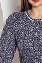 Floral Pattern Plus Size Pajama Set 2779Uyb - 2