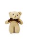 Plush Teddy Bear Keychain, Gift Bag Ornament, Plush Cream Color Keychain and Bag Ornament - 2