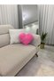 Decorative Pillow with Heart - Heart Shaped Custom Pillow / the Most Beautiful of Gift Choices: Heart Pillow - 4