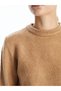 Crew Neck Women's Knitwear Sweater - W49706Z8 - 3