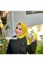 Shawl Women's Pistachio Green Snap Fastener Ready Shawl - 3