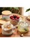 1Pc 420ml Irish Vintage Embossed Coffee Cup with Bamboo Lid and Spoon, Dessert Presentation Mug