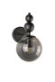 Infinite Sconce Black Smoked Glass - 4