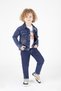 Denim Boy's Jacket, Pants and T-Shirt Set M00694 Blue