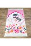 Children's Prayer Mat 45*82 Cm, Set with Pearl Prayer Beads and Acetate Box - Pink - 2