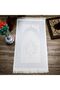 Gift Silk Nur Taffeta Prayer Rug Gray 68x110 Cm - 300 gr