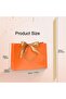 6 Colors Waterproof Paper Gift Bags with Handles and Bow,11 x 3.9 x 7.8 Inch,6 Pack - 2