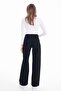 Women's High Waist Wide Leg Loose Palazzo Jeans 250410 - - 5