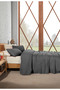 100% Cotton Waffle Double Fringe Free Bedspread 230X250 - 5