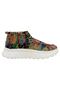 Women's Vegan Leather Multicolor Boots - No More Drama Design - 4