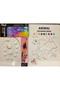 Painting by Numbers Book Acrylic Paint Brush and Palette Set - 2