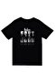 The Beatles Printed Unisex 100% Cotton Black T-Shirt