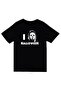 Halloween Printed Unisex 100% Cotton Black T-Shirt