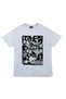Unisex White Hip Hop Songs Parental Advisory Printed T-shirt