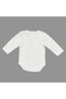 Minnoş Cat Printed Baby Snap Body Long Short Sleeveless M00688 Ekru - 2