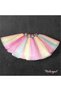 Unicorn Tutu Skirt, Lined, Silver Glitter and Rubber Belt Girls Foot