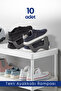 10-Piece Single Shoe Ramp Shoe Organizer In-Cabinet Organizer