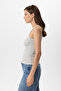 1215 Camisole Ribbed Undershirt - Stylish and Comfortable Body Wrap Design - 4